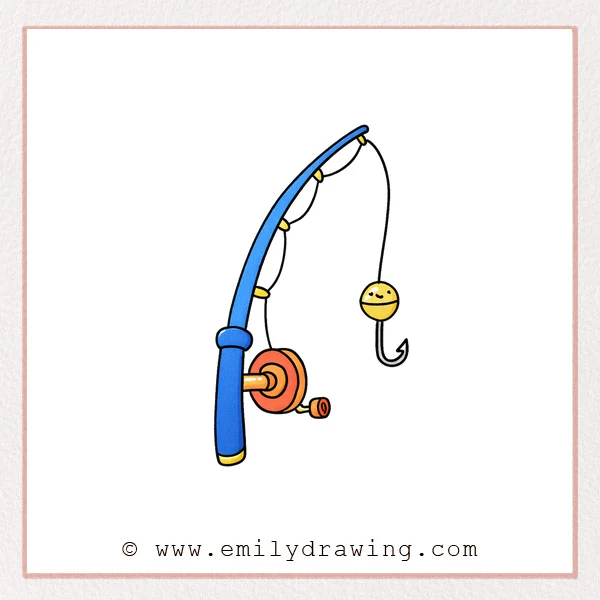 Preview of Fishing Pole drawing